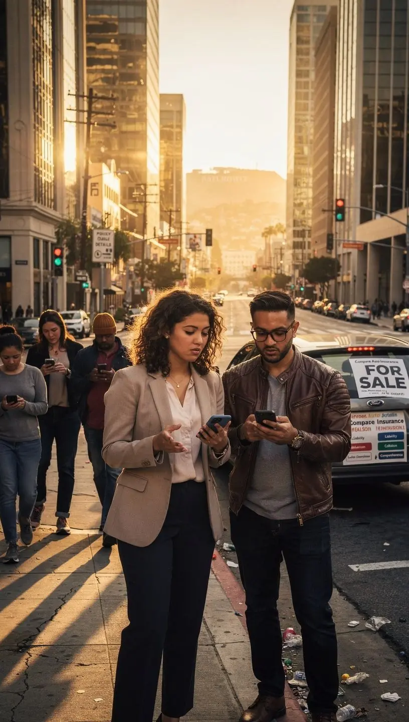 Графика, показывающая процесс подачи цифрового заявления на страхование.